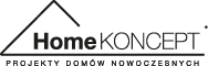 Logo Home Koncept - projekty domów nowoczesnych